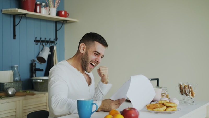 A reação de um homem ao receber uma mensagem profundamente personalizada é incomparável à de qualquer presente material